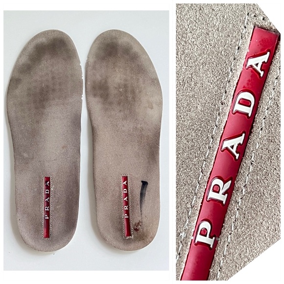 PRADA America’s Cup High-Top Sneakers Blue and Silver Men's Size 12 - Picture 15 of 16